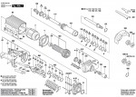 Bosch 0 602 243 205 ---- Hf Straight Grinder Spare Parts